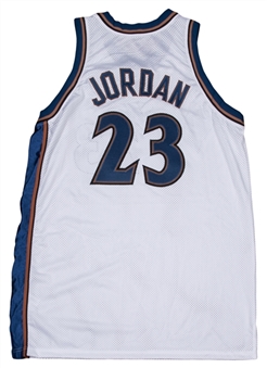 2002-03 Michael Jordan Game Used Washington Wizards Home Jersey (MEARS & Meza LOA)